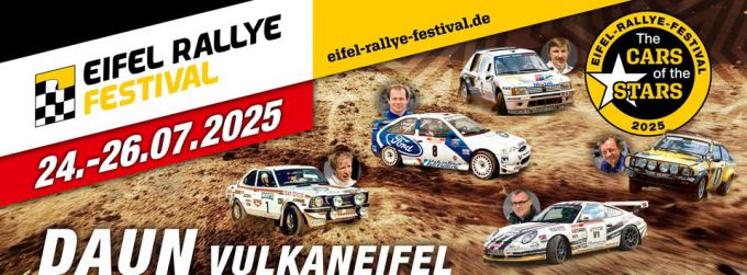 ADAC Eifel Rallye Festival event banner