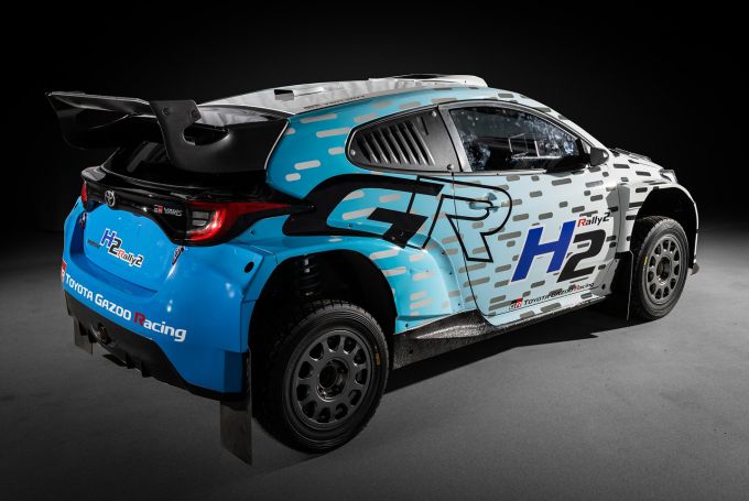 Toyota GR Yaris Rally2 H2 Concept met waterstofmotor FIA WRC Foto 4