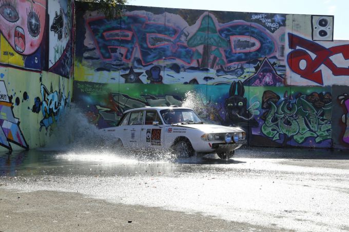 ADAC Eifel Rally Festival XJB 305H Triumph 2.5 PI #88 historic rallycar Ton Cornelissen Foto 9