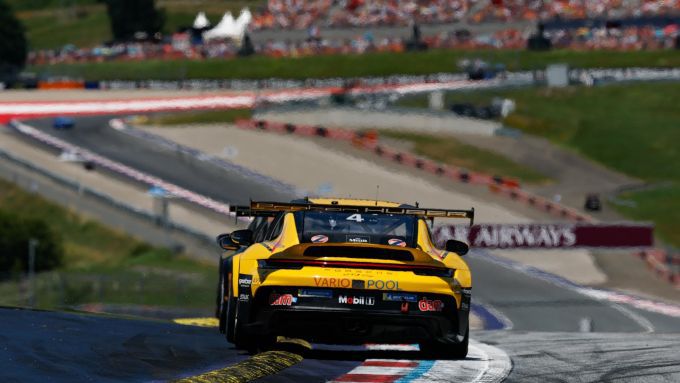 Porsche Mobil 1 Supercup Spa-Francorchamps Foto 12 Jaap van Lagen Porsche 911 GT3 Cup achterzijde