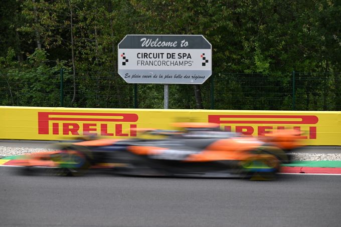 Grand Prix van Belgi F1 Spa-Francorchamps Foto 1 McLaren