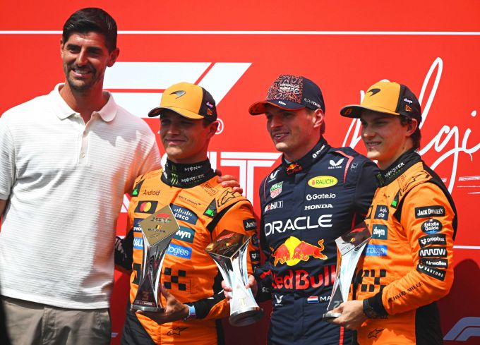 Lando Norris Max Verstappen Charles Leclerc