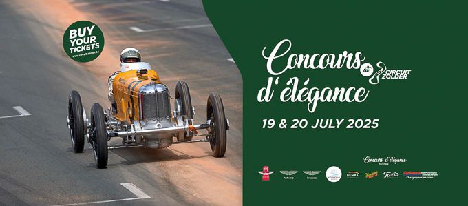  Concours dElgance tijdens de Historic Grand Prix op Circuit Zolder