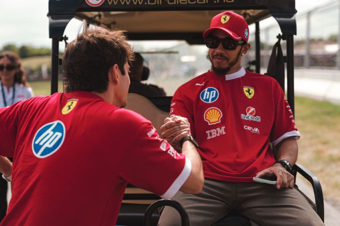 Lewis Hamilton F1 Ferrari GP Hongarije 2025 media.ferrari Foto 2