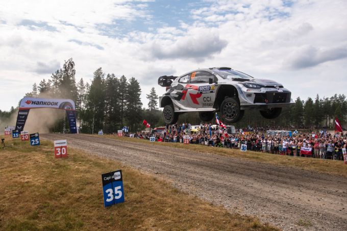 FIA World Rally Championship 2025 Secto Rally Finland Foto Red Bull Content Pool 1 Kalle Rovanpera Jonne Halttunen Toyota GR YARIS Rally1