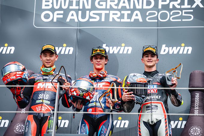 Piqueras pakt eerste plaats in Moto3™