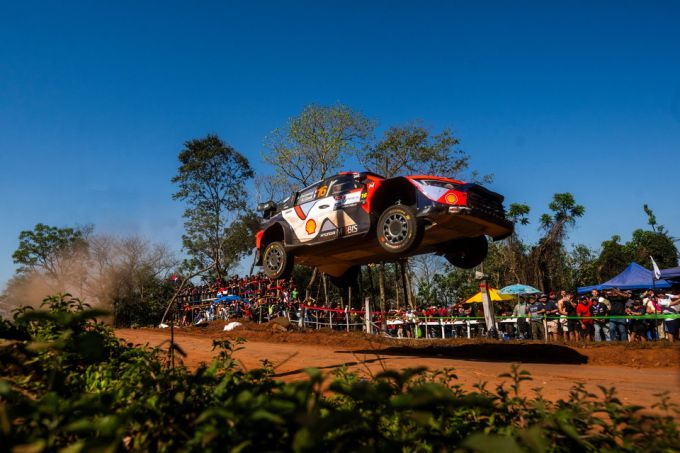 FIA WRC-Ueno Rally del Paraguay 2025 zaterdag Adrien Fourmaux Foto Red Bull Content Pool