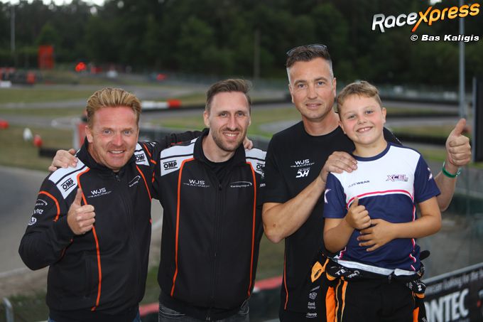 Karttalent Denver Bos verrast in Italië en pakt podium in Genk