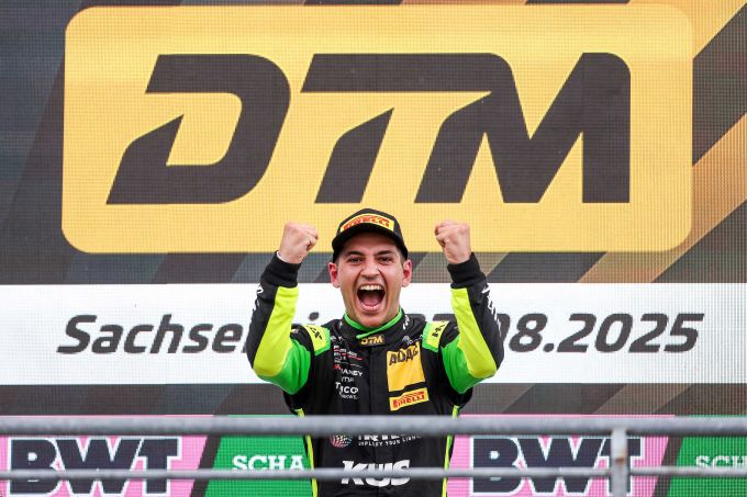 DTM Sachsenring 2025 Ayhancan Gven viert overwinning