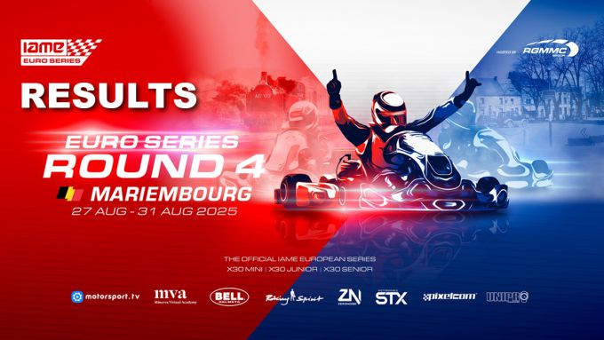 2025 IAME Euro Series Finaleronde op Karting des Fagnes in Mariembourg