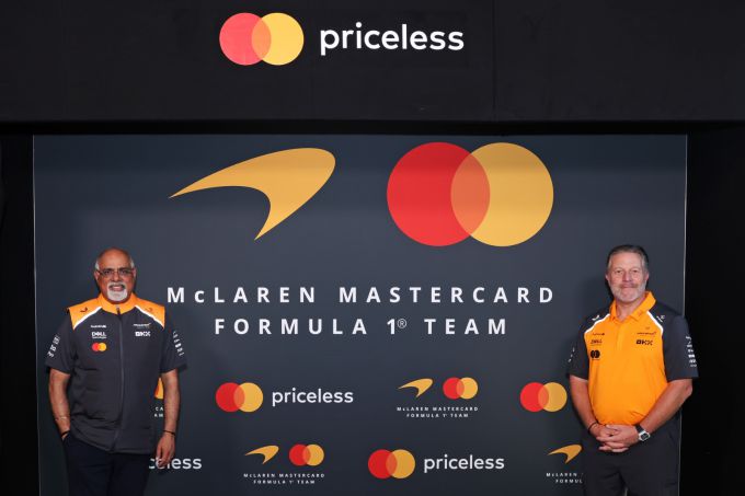 # F1 #Mastercard Raja Rajamannar en Zak Brown