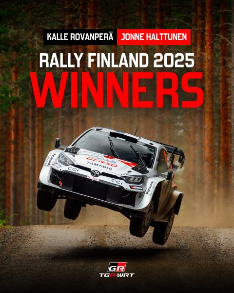 FIA World Rally Championship 2025 Secto Rally Finland Foto 1 Foto: Toyota Gazoo Racing WRC