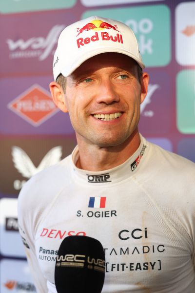 FIA WRC-Ueno Rally del Paraguay 2025 zaterdag Sebastien Ogier portret