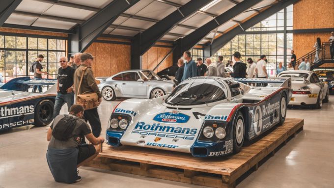 Megaphonics ’25 het grootste Porsche community evenement van Europa bij Boxengasse in Bicester, Oxfordshire - Foto: Porsche Newsroom 7
