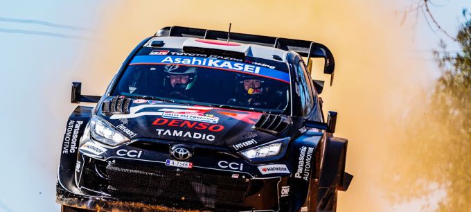 FIA WRC Ueno Rally del Paraguay 2025 Takamoto Katsuta Toyota GR Yaris Rally1 Bron foto FIA WRC