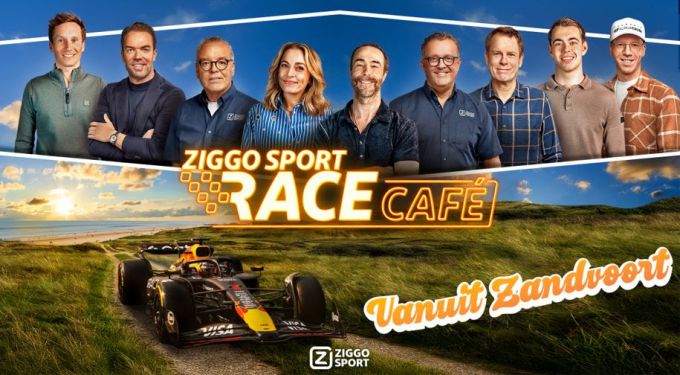 Ziggo Sport brengt Race Caf live vanaf de boulevard in Zandvoort