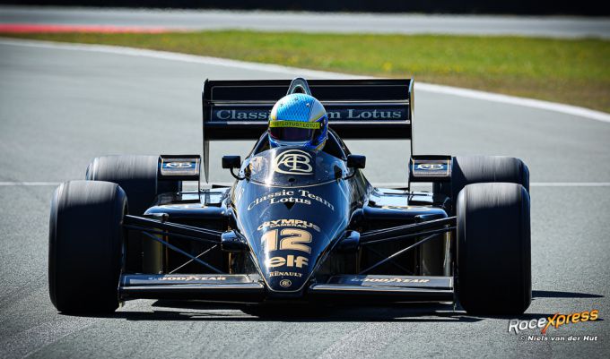Lotus 97T Ayrton Senna tribute