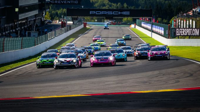 12-uursrace Michelin 992 Endurance Cup 2025 op Spa-Francorchamps Foto 2