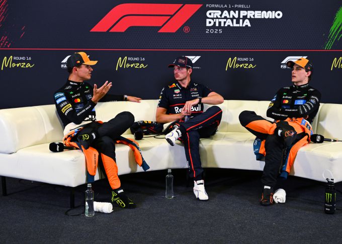 Max Verstappen McLaren Norris Piastri Monza