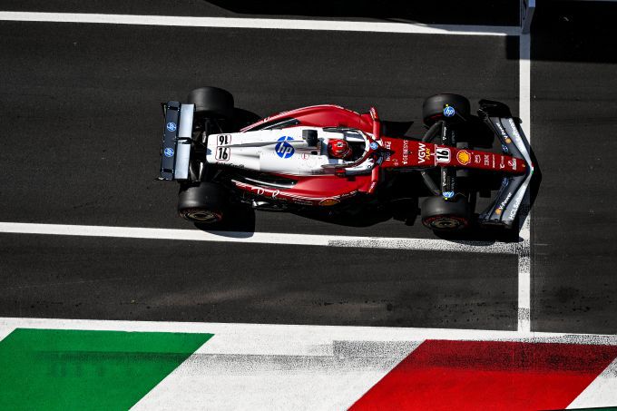 Charles Leclerc F1 Ferrari @ Monza bron foto: media.ferrari