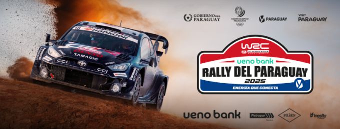 FIA World Rally Championship Rally del Paraguay 2025 Toyota Gazoo Racing World Rally Team Foto event banner