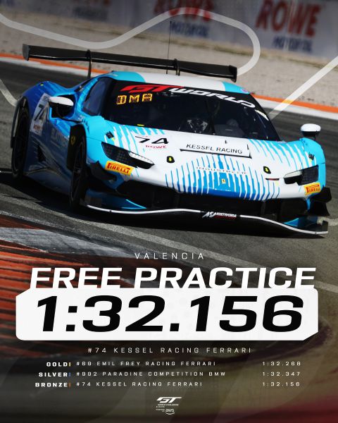 GT World Challenge Sprint Cup Valencia Foto 1 Dennis Marschal pole position