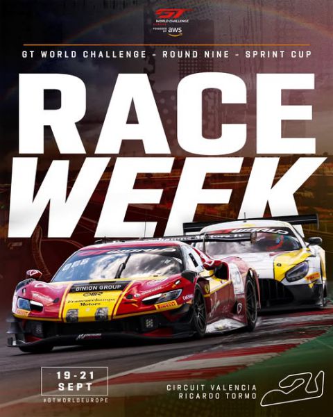 GT World Challenge powered by AWS Circuit Ricardo Tormo Valencia 19 tot en met 21 september 2025 Foto 11