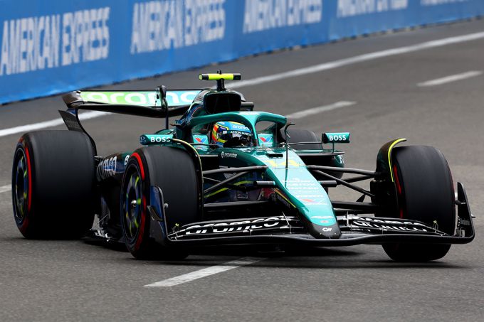 Fernando Alonso 2025 Azerbaijan Grand Prix Sunday