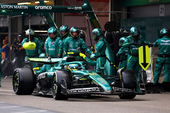 Fernando Alonso 2025 Azerbaijan Grand Prix Sunday