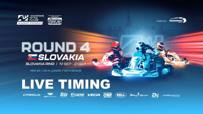 COTF Academy Program 2025 Ronde 4 op de Slovakia Ring