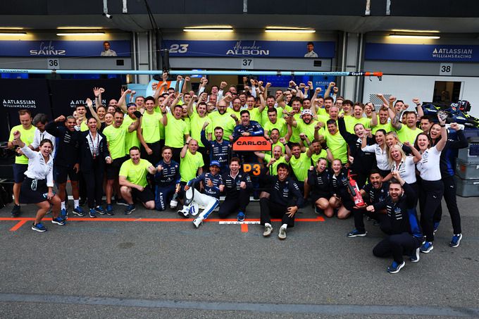 Carlos Sainz Atlassian Williams Racing