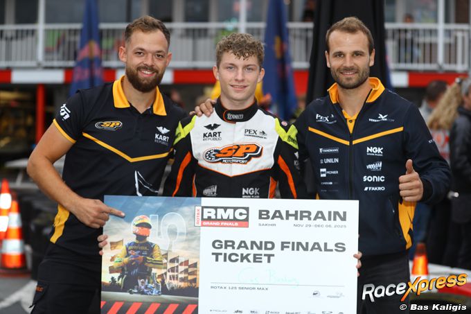 Karttalent Cas Boshuis vecht zich naar Grand Finals-ticket