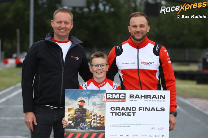 Karttalent Cees Muys pakt ticket voor Grand Finals met tweede plaats in NK