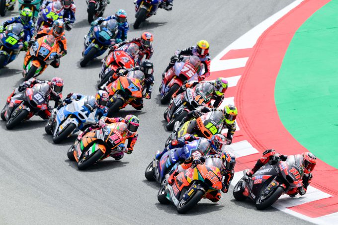 Collin Veijer in de Grand Prix van Catalunya