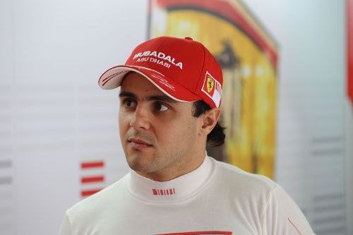 Felipe_Massa_Ferrari_portret met gebalde vuist