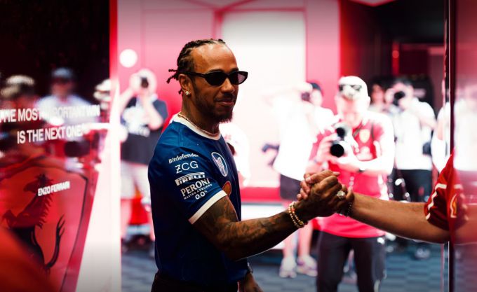 Lewis Hamilton Ferrari F1