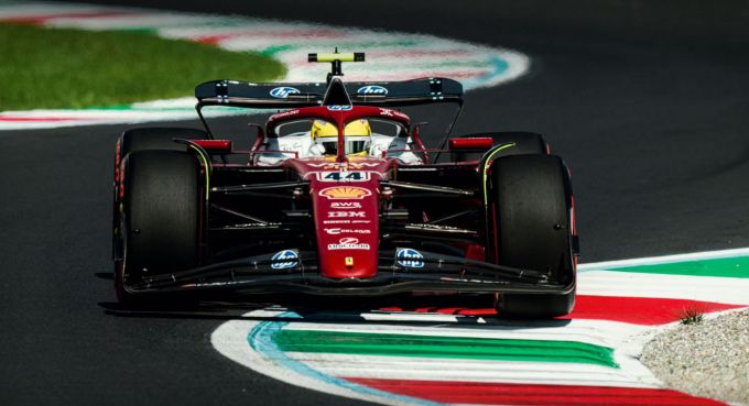 Monza Ferrari Lewis Hamilton