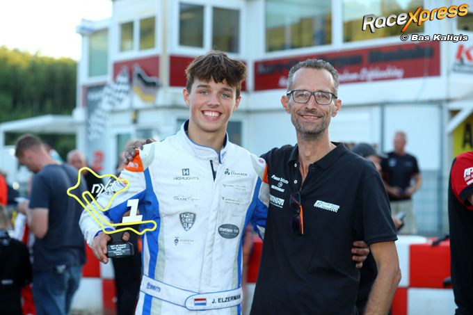 Jamie Elzerman brengt de Elzerman Express naar perfecte hattrick in Kerpen