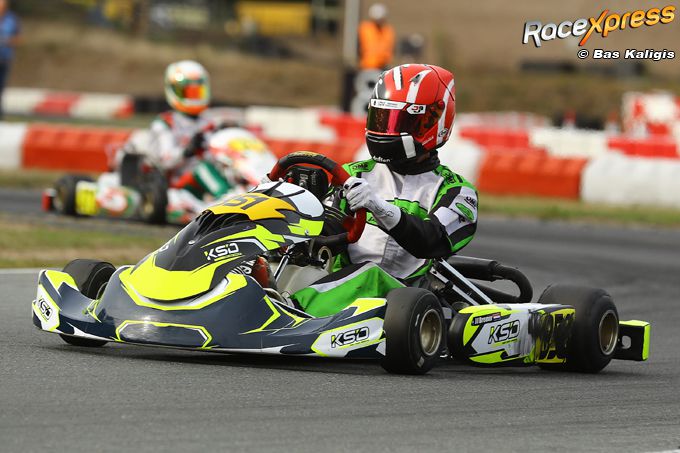 Karter Jorn Bremer verrast met podiumplaats in Senioren-klasse NK