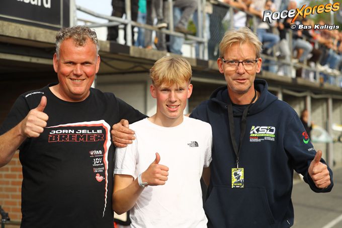 Karter Jorn Bremer verrast met podiumplaats in Senioren-klasse NK