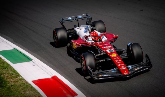 Charles Leclerc Ferrari Monza F1