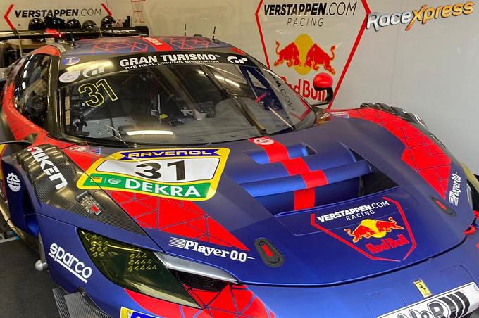 Max Verstappen Ferrari NLS