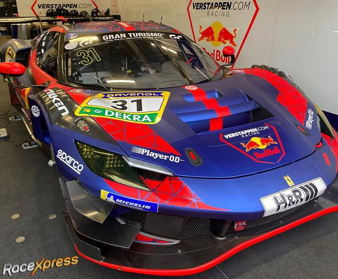 Max Verstappen Ferrari 296 GT3 Nrburgring Langstrecken-Serie