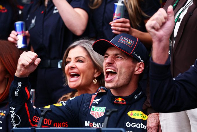 Max en Gerda Verstappen, zus van Jos Verstappen