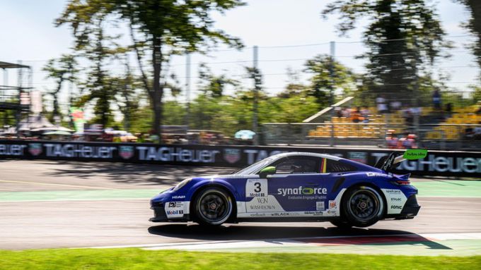 Porsche Mobil 1 Supercup in Monza Itali Foto 6 Nr3 Theo Oeverhaus DEU Proton Huber Competition