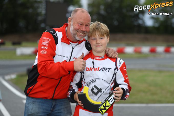 Karttalent Pelle van Echtelt kroont zich tot beste rookie in Eindhoven