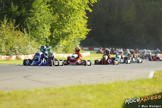 Rav Martens op weg naar zege in IAME X30 NXT GP Kerpen