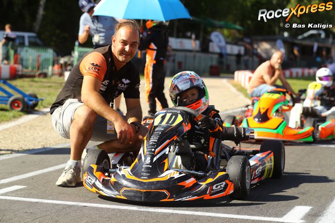 Pas zevenjarige Sven Borgesius schittert met dubbel podium in Kerpen!