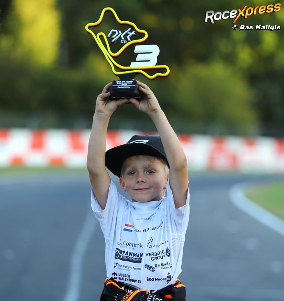 Pas zevenjarige Sven Borgesius schittert met dubbel podium in Kerpen!