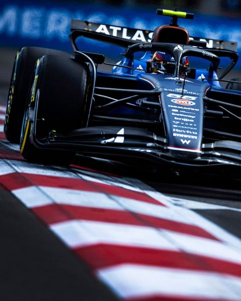 Carlos Sainz F1 Williams GP van Azerbeidzjan 2025 Foto Williams Racing 4
